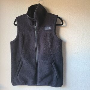 The North Face Charcoal Fleece Vest Women's Size M